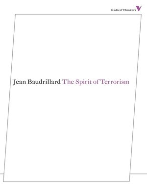 The Spirit of Terrorism - ebook